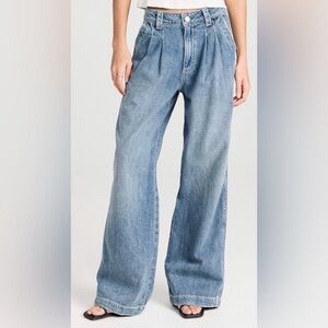 AMO “Matilda” Mid‎ Rise Wide Leg Jeans Skipper Wash Size 27 (NWT)